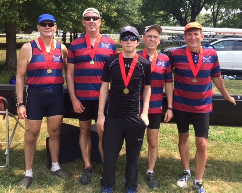 Mens Gold 4+ at Overpeck 2016